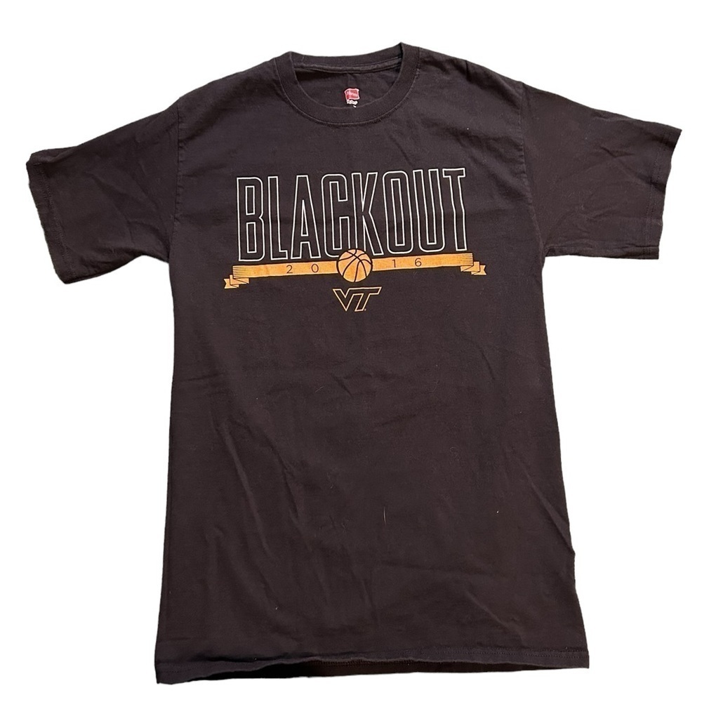 Blackout VA Tech Tshirt size XS